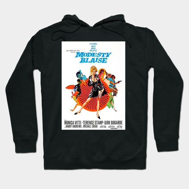 Modesty Blaise (1966) Hoodie by Scum & Villainy